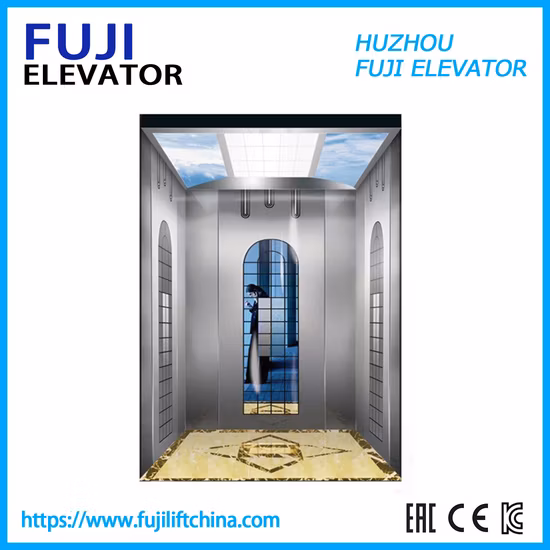 Observator Panoramic Passenger Elevator Vvvf Control with Machine Room-Less