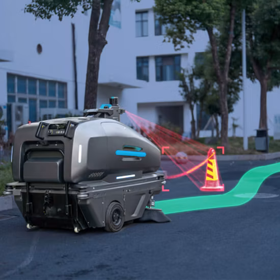 Kommerzielle Bodenreinigungsroboterausrüstung, künstliche Intelligenz, Industrieroboter, intelligenter Kehrroboter und Desinfektionsroboter